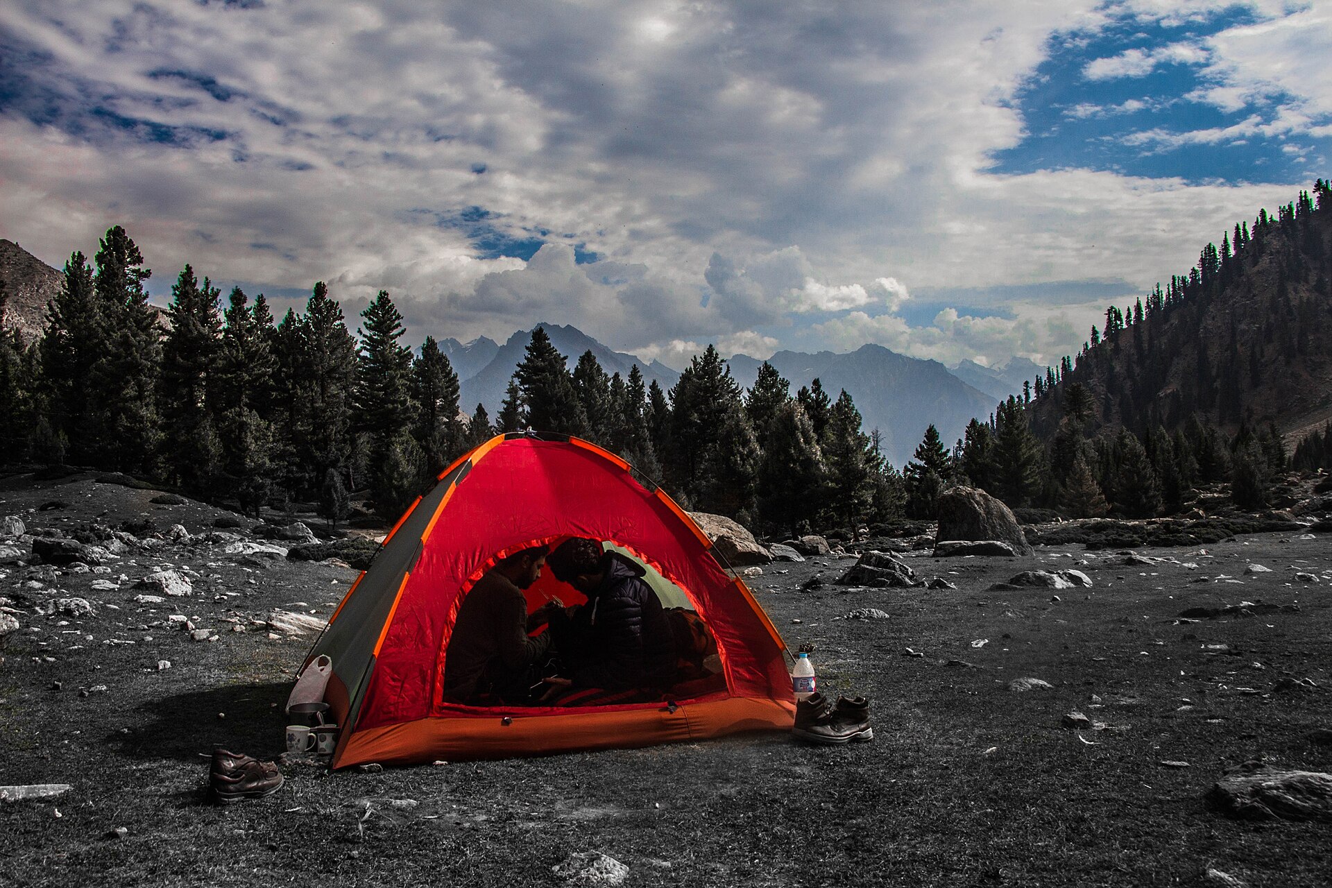Camp at Rama Meadows