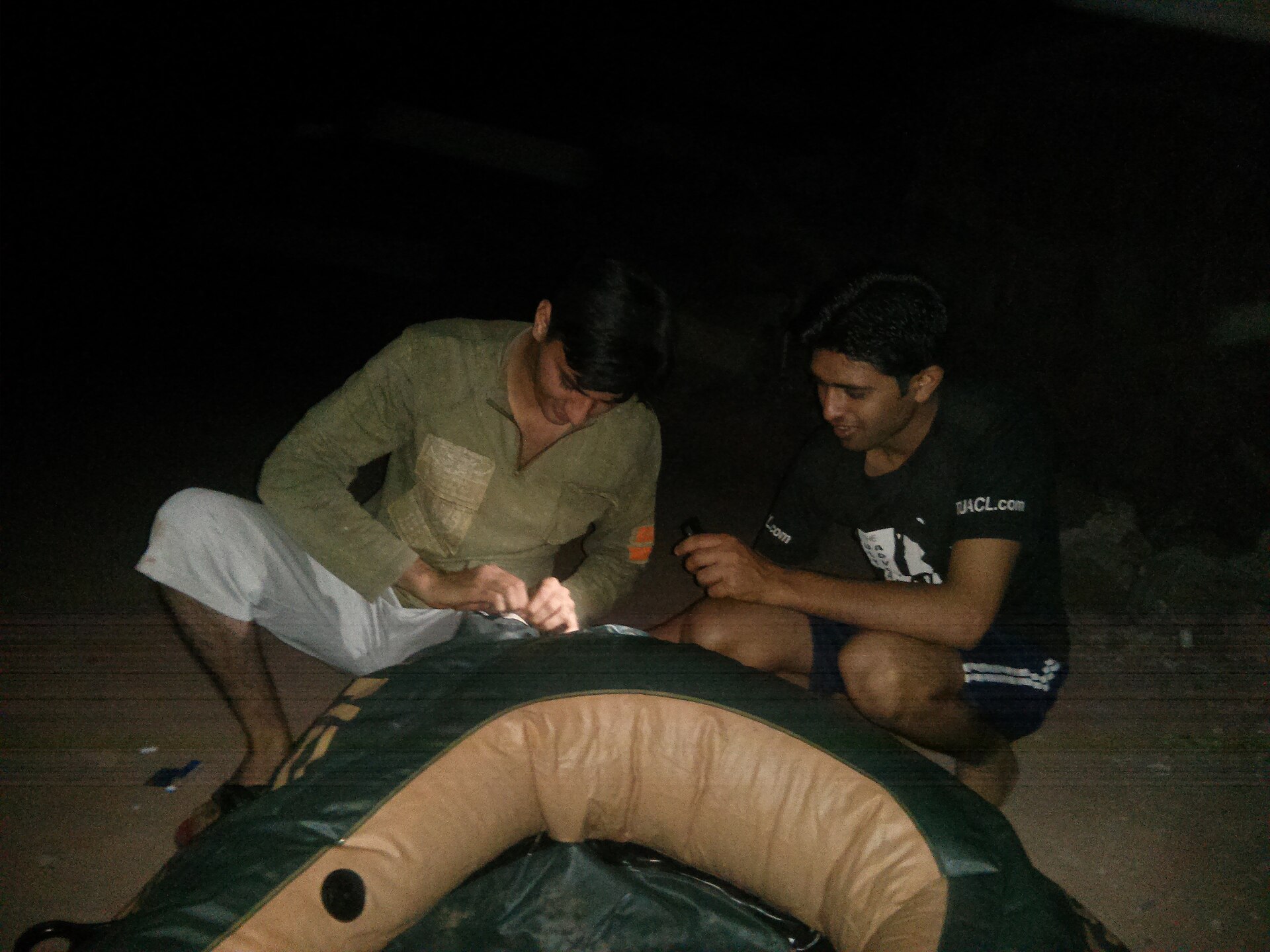 Boating at Rawal Lake