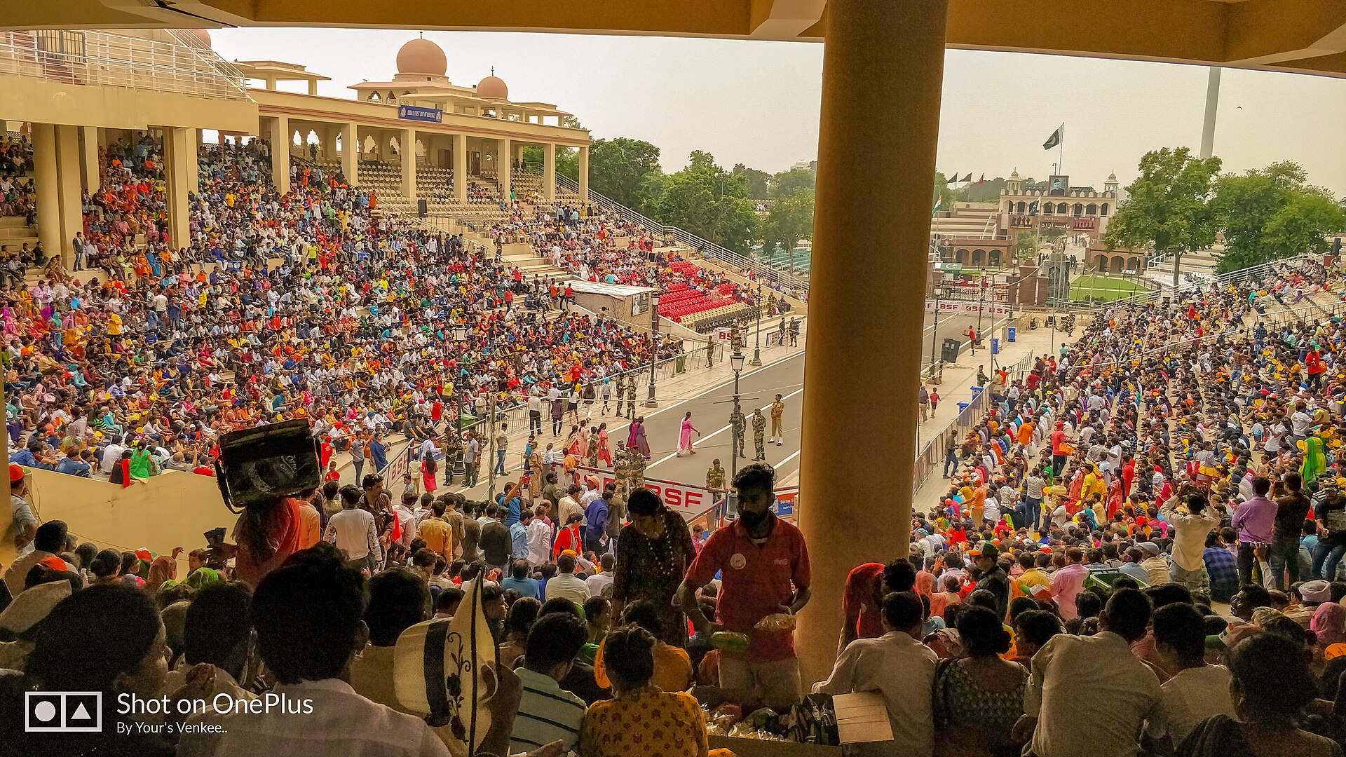 Wagah border ceremony