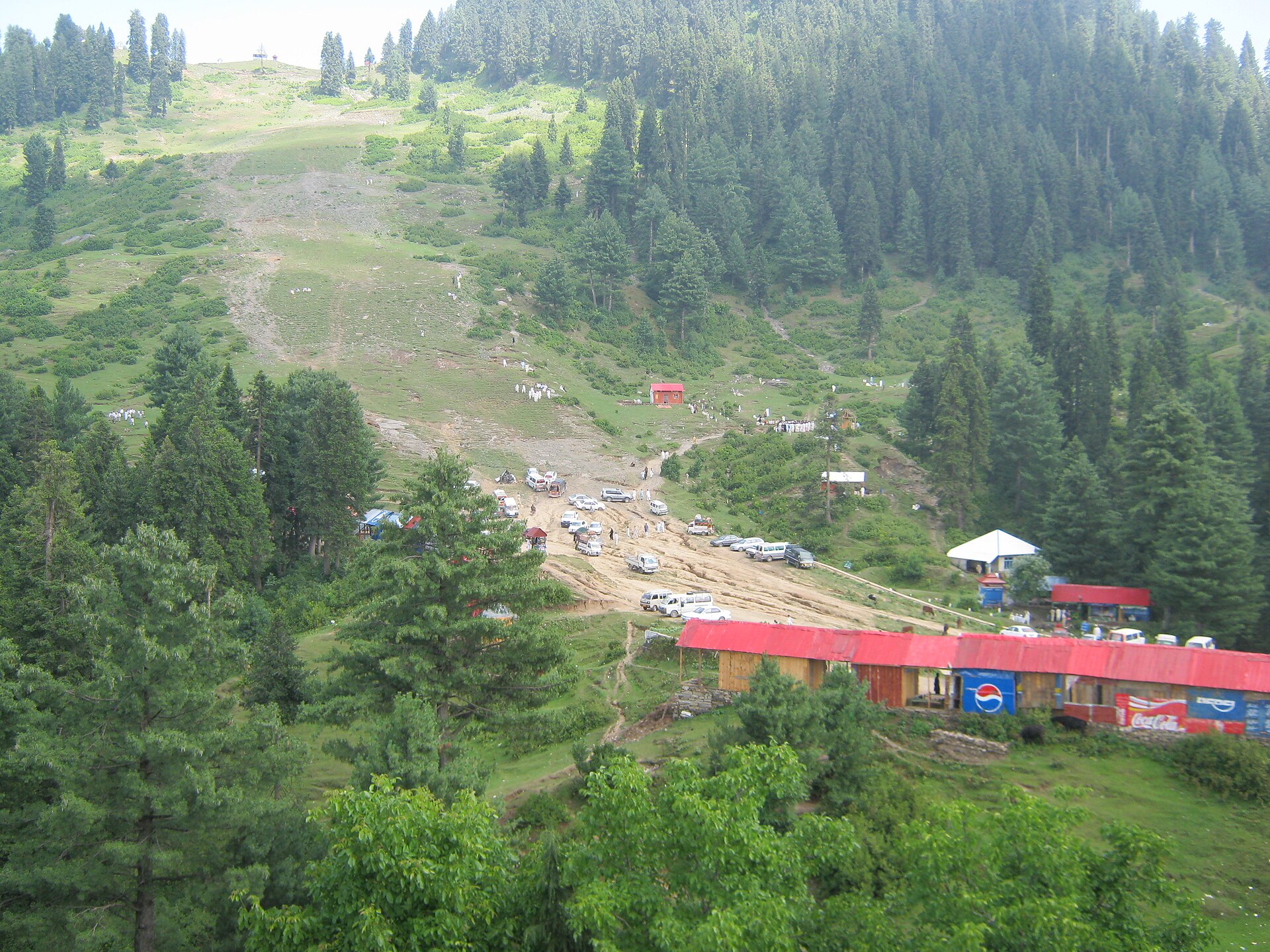 Buddhist stupa remains