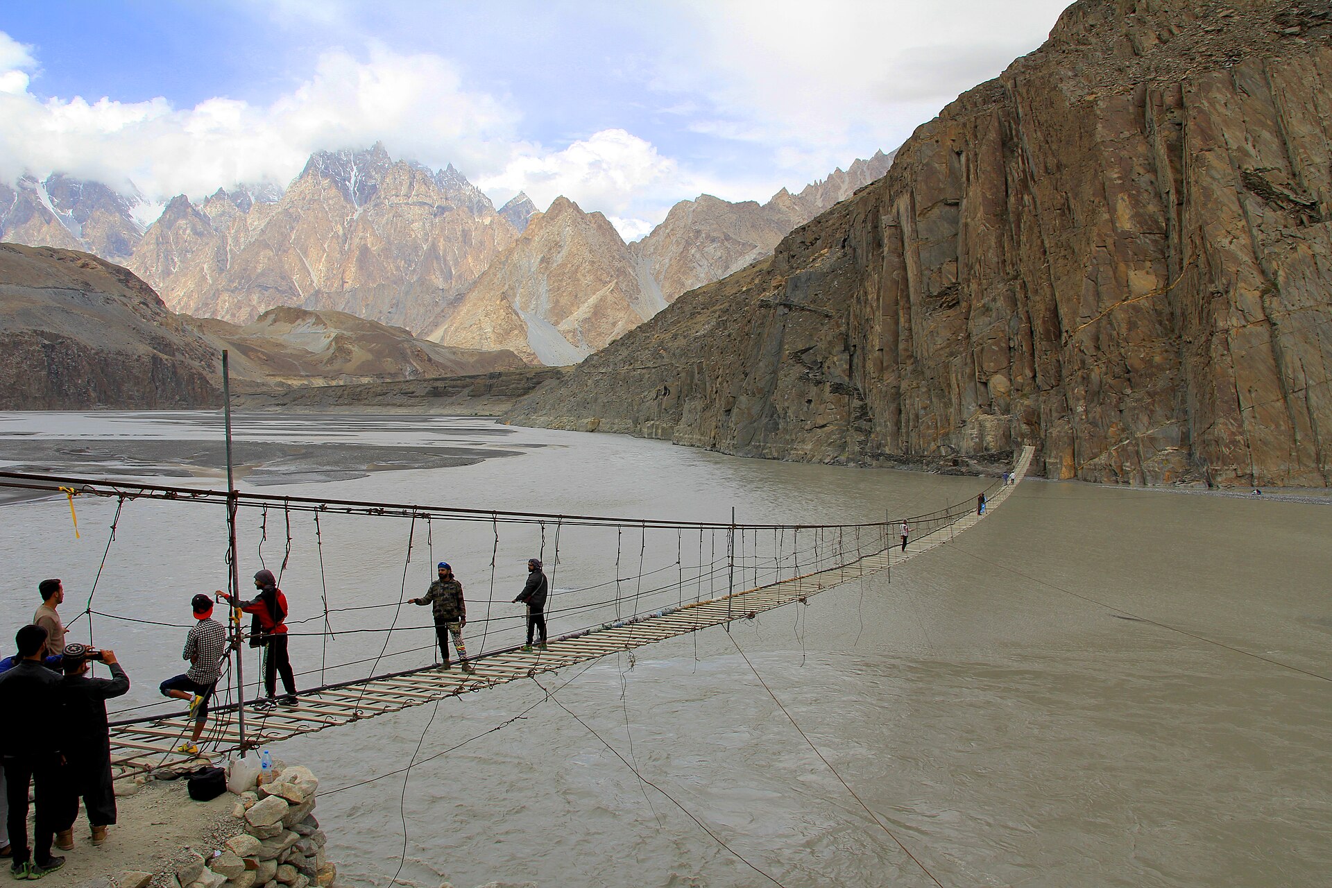 Hussaini Suspension Bridge