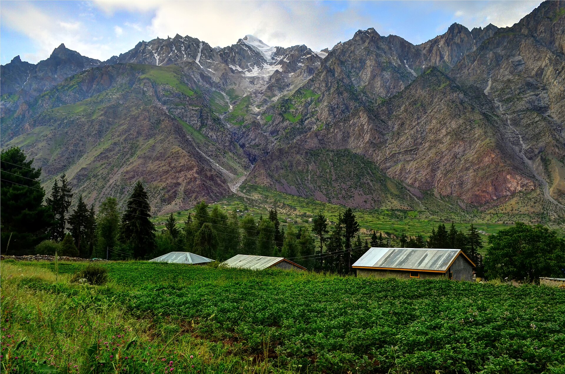 Naltar ski slope